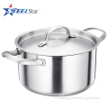 Hot selling stainless steel cooking pot with lid